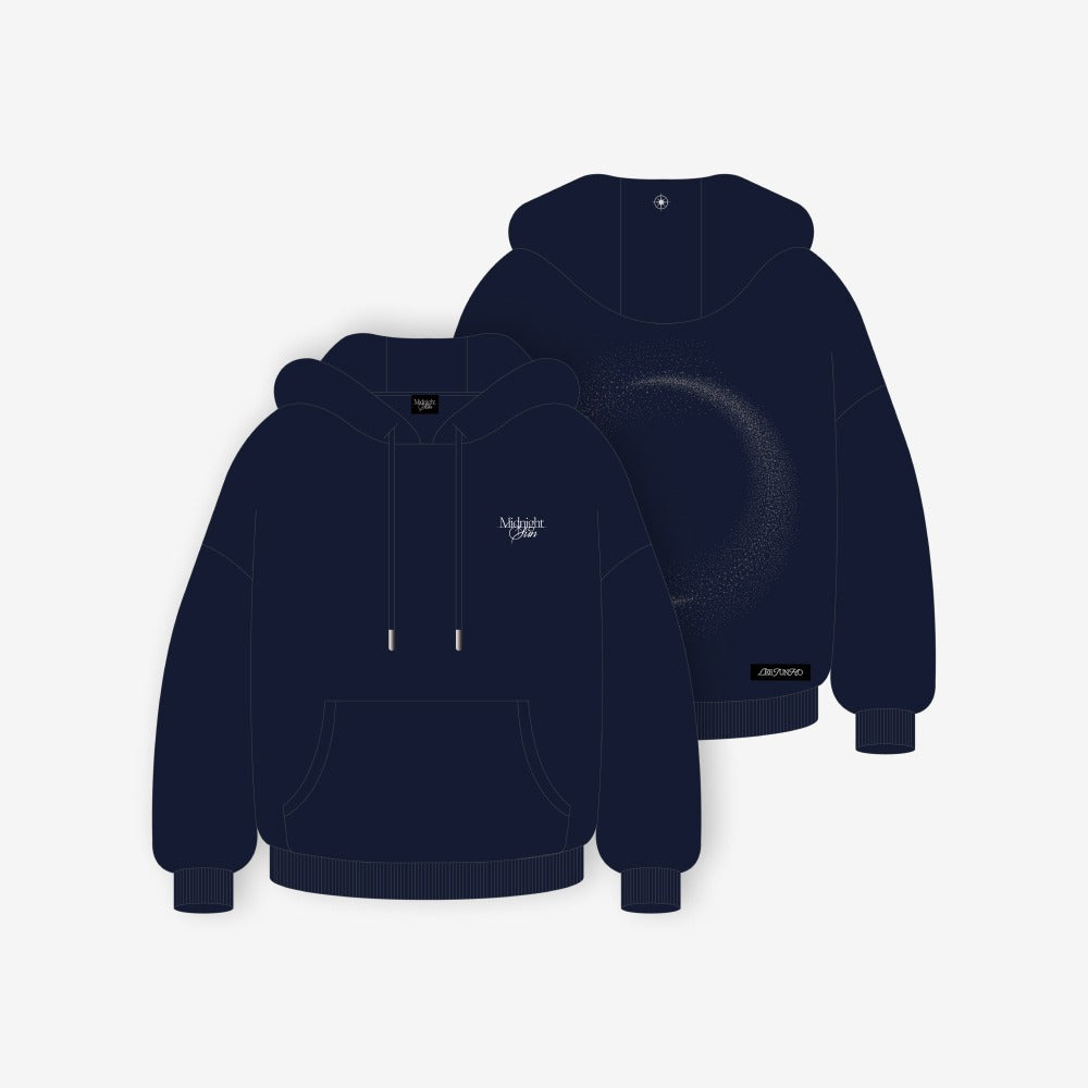 LEE JUNHO - MIDNIGHT SUN 2025 LEE JUNHO FAN-CON OFFICIAL MD HOODIE - COKODIVE