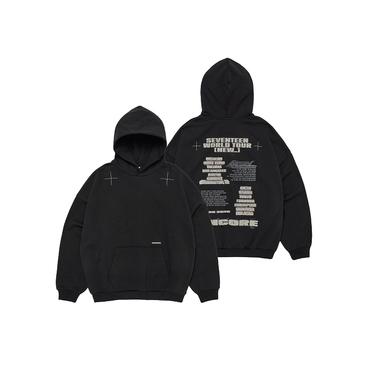 SEVENTEEN - NEW_ WORLD TOUR ENCORE OFFICIAL MD HOODIE - COKODIVE