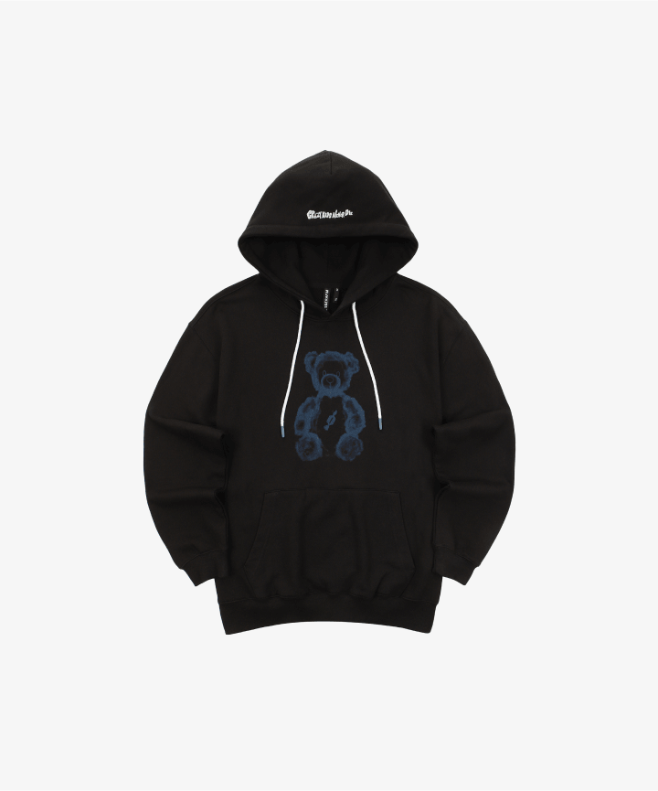 LE SSERAFIM - BRAND MERCH HOODIE BLACK - COKODIVE