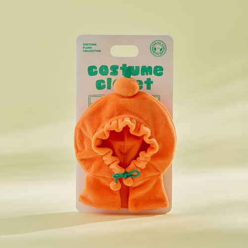 BT21 - ORANGE PARTY OFFICIAL MD HOOD CAPE COSTUME CLOSET - COKODIVE