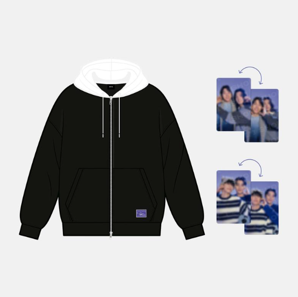 DAY6 - THE PRESENT 2025 SPECIAL CONCERT OFFICIAL MD HOOD ZIP UP
