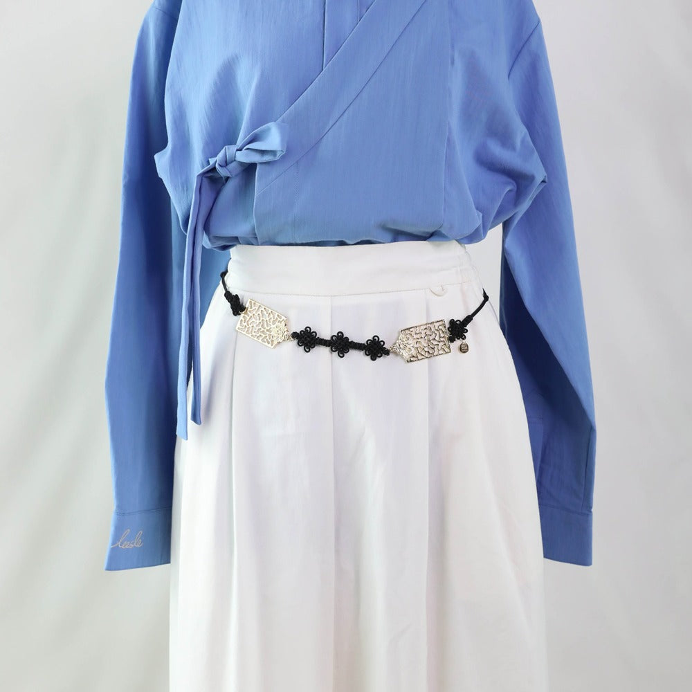 [BTS J-HOPE PICK] HOPE KNOT BELT [BLACK] - COKODIVE