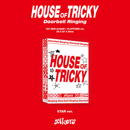 XIKERS - HOUSE OF TERICKY : DOORBELL RINGING 1ST MINI ALBUM PLATFORM ALBUM STAR VER AP - COKODIVE