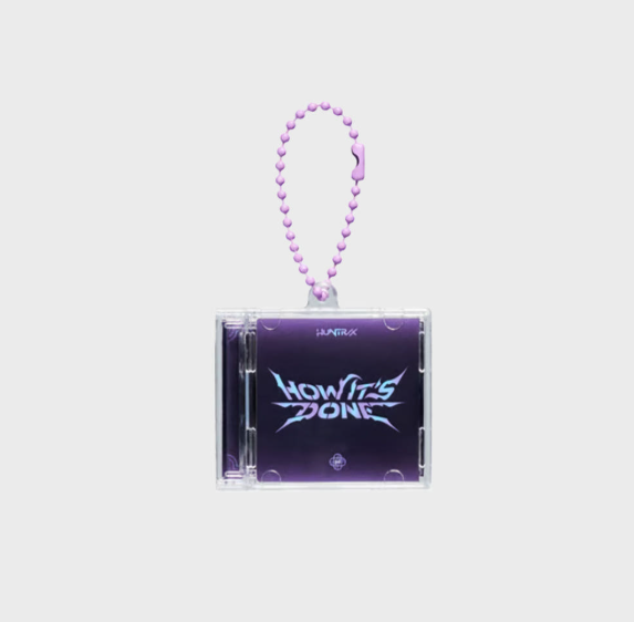 KPOP DEMON HUNTERS - OFFICIAL MD HUNTRIX HOW IT'S DONE MINI CD KEYRING - COKODIVE