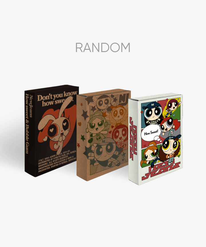 NEWJEANS - HOW SWEET 2ND SINGLE ALBUM WEVERSE ALBUM VER RANDOM - COKODIVE