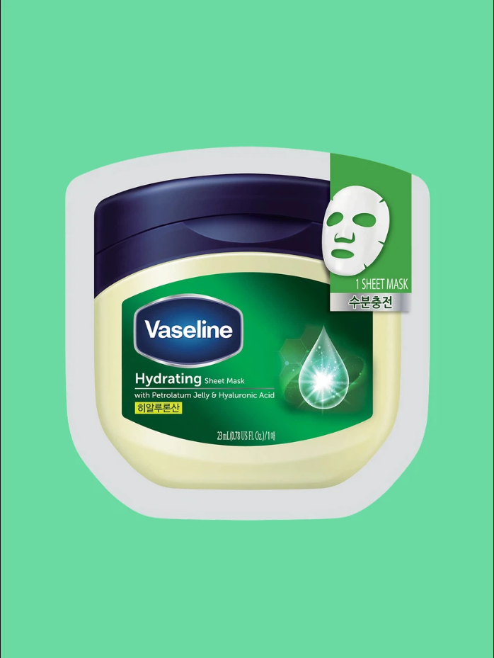 VASELINE HYDRATING SHEET MASK (10EA) - COKODIVE