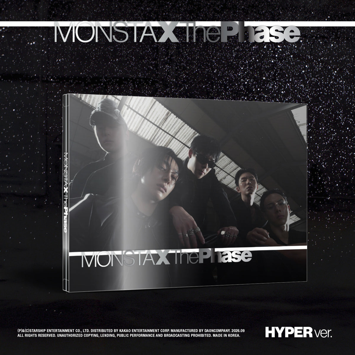 MONSTA X - THE PHASE EP ALBUM STARSHIP GIFT STANDARD HYPER VER