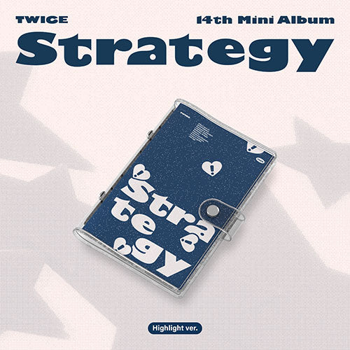 TWICE - STRATEGY 14TH MINI ALBUM JYP SHOP LUCKY DRAW EVENT HIGHLIGHT VER - COKODIVE