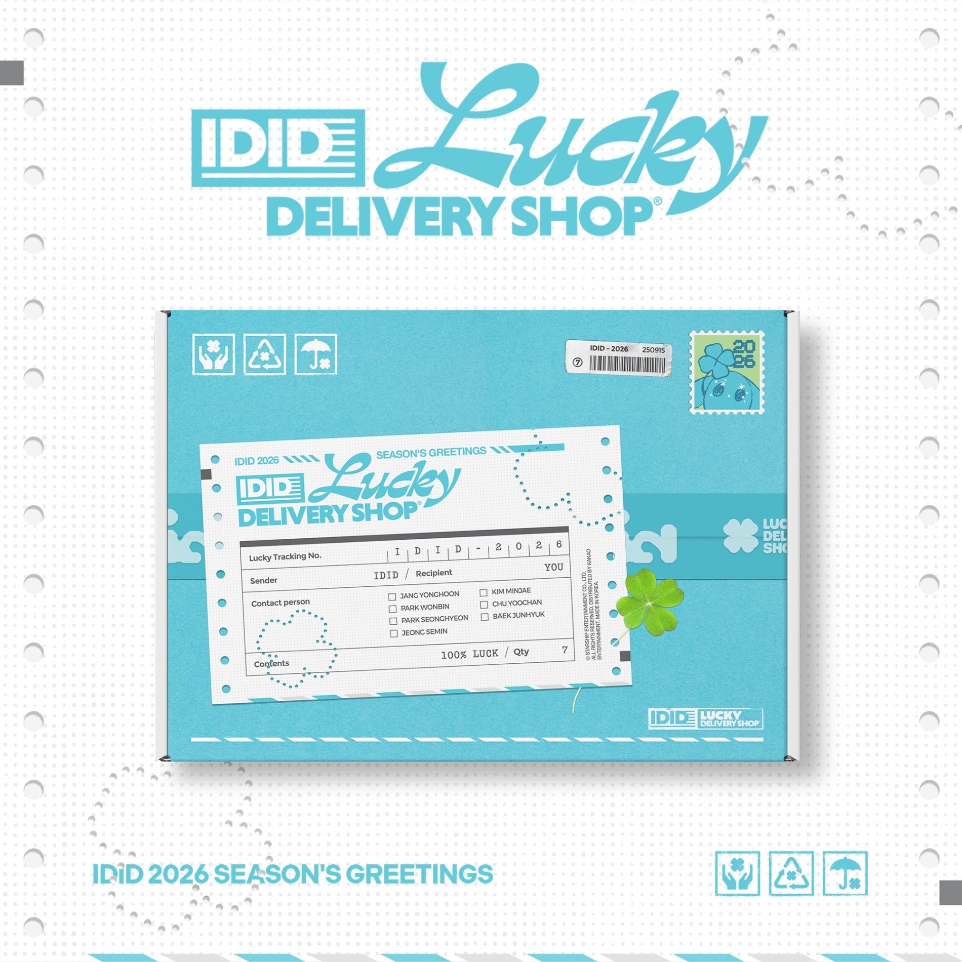 IDID - LUCKY DELIVERY SHOP 2026 SEASON'S GREETINGS STARSHIP SQUARE