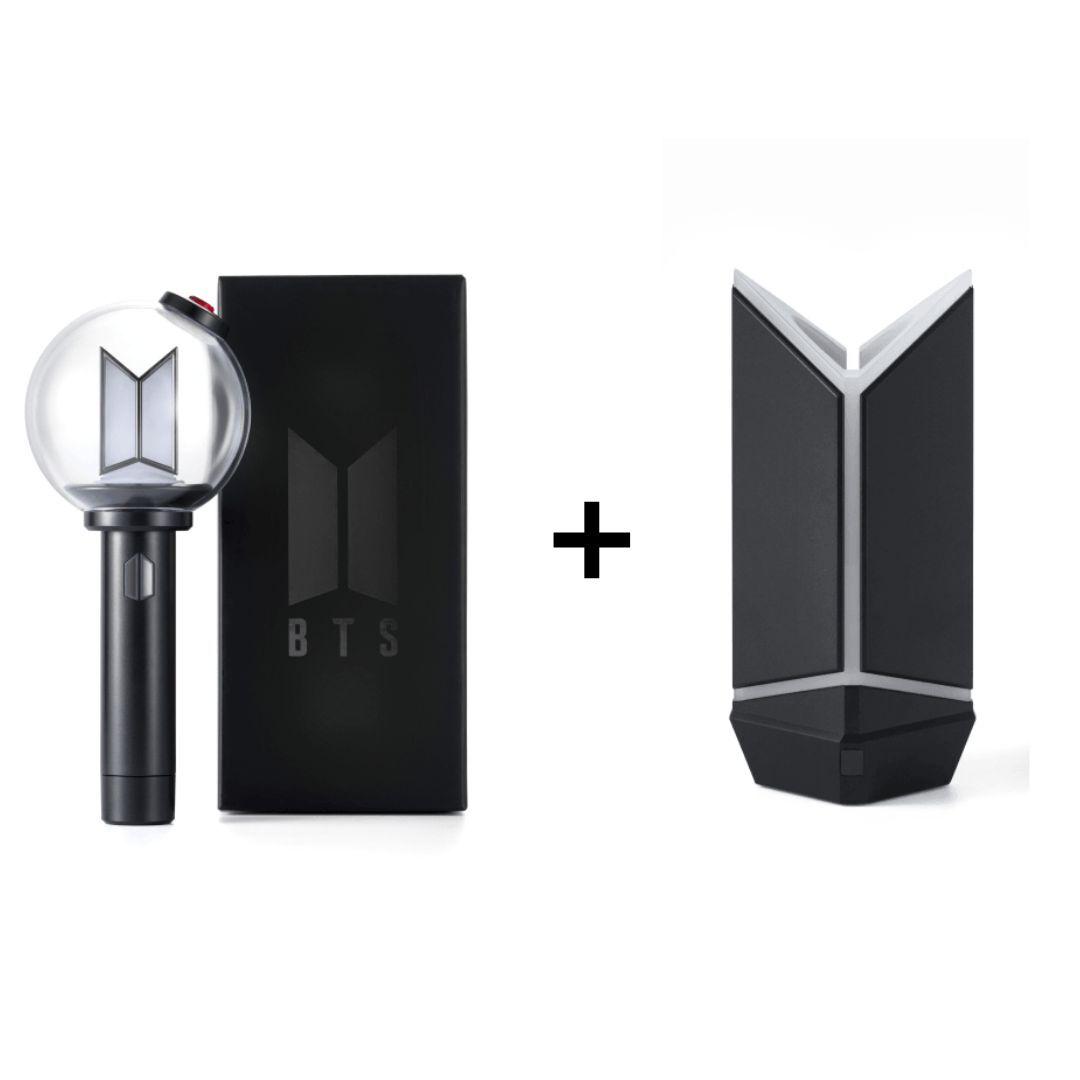 [3RD PRE-ORDER] BTS - OFFICIAL LIGHT STICK VER.4 + CRADLE (LIMITED STOCKS) - COKODIVE