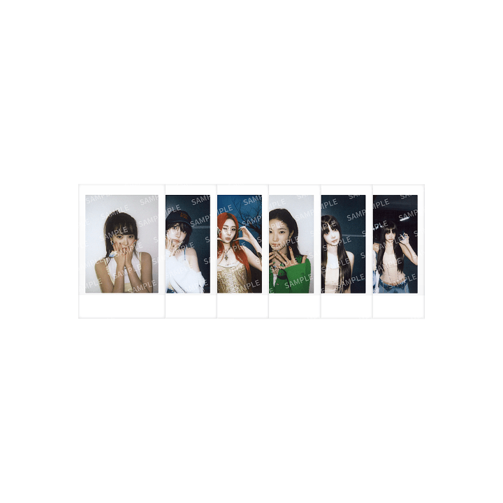 LE SSERAFIM - PUREFLOW PT.1 OFFICIAL MD INSTANT PHOTO CARD - COKODIVE