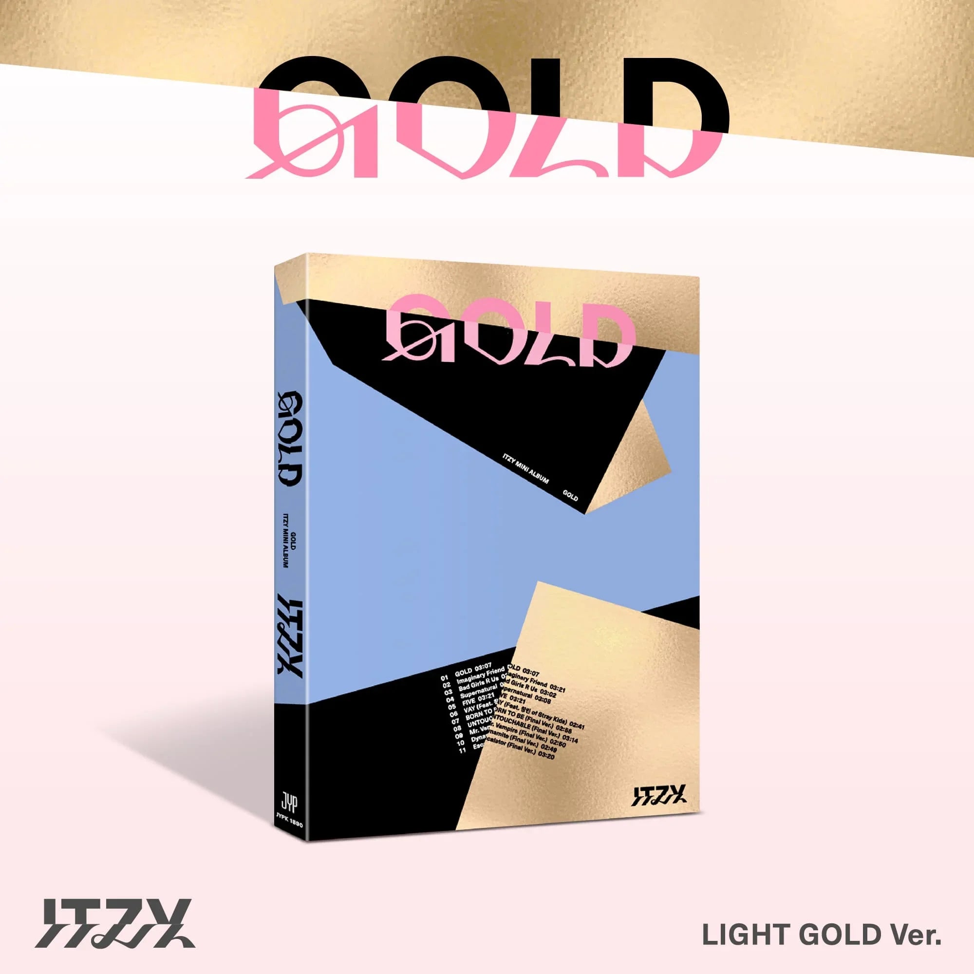 ITZY - GOLD 2ND ALBUM MAKESTAR GIFT STANDARD RANDOM - COKODIVE