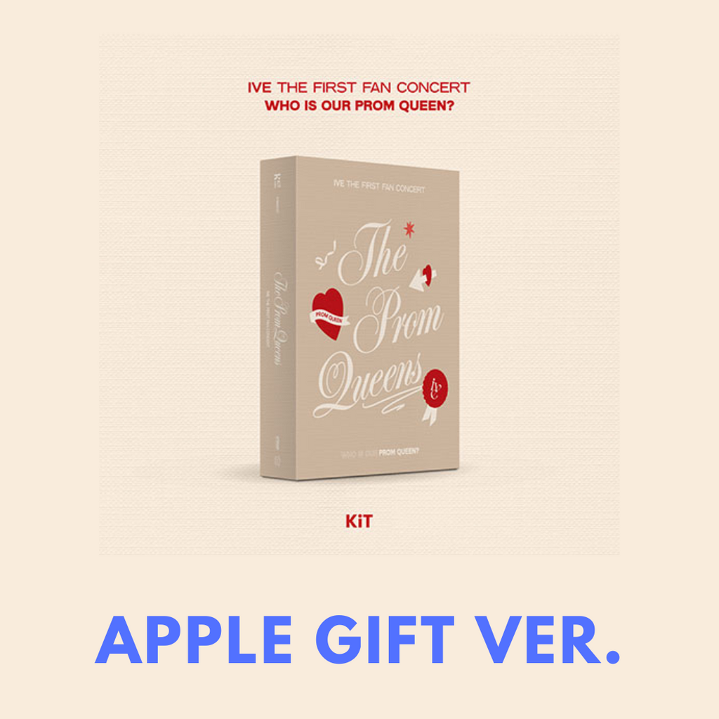 IVE - THE FIRST FAN CONCERT THE PROM QUEENS KIT VIDEO APPLE GIFT VER.