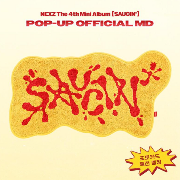 NEXZ - SAUCIN' POP UP OFFICIAL MD JACQUARD RUG