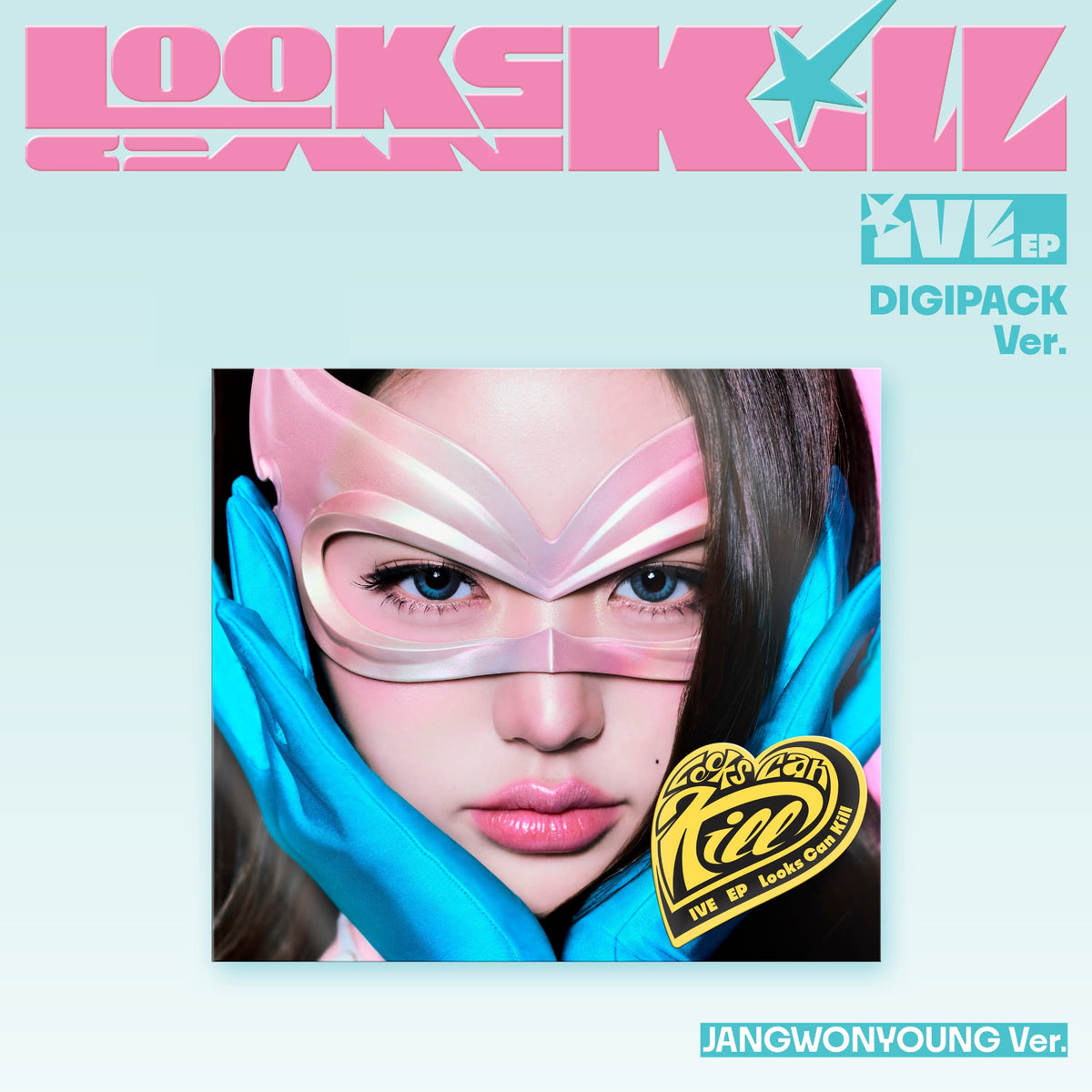 IVE - LOOKS CAN KILL EP ALBUM STARSHIP GIFT DIGIPACK VER (JANGWONYOUNG VER)