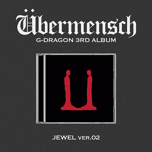 G-DRAGON - UBERMENSCH 3RD ALBUM JEWEL CASE VER VER.2 - COKODIVE