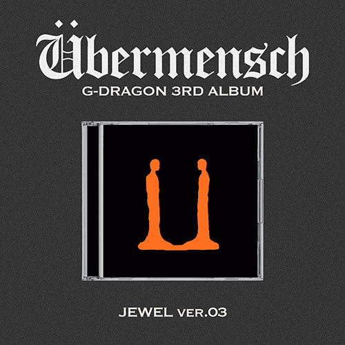 G-DRAGON - UBERMENSCH 3RD ALBUM JEWEL CASE VER VER.3 - COKODIVE