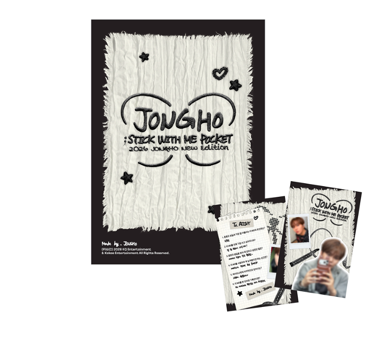 ATEEZ - JONGHO: STICK WITH ME POCKET 2026 NEW EDITION MAC SAFE POCKET - COKODIVE