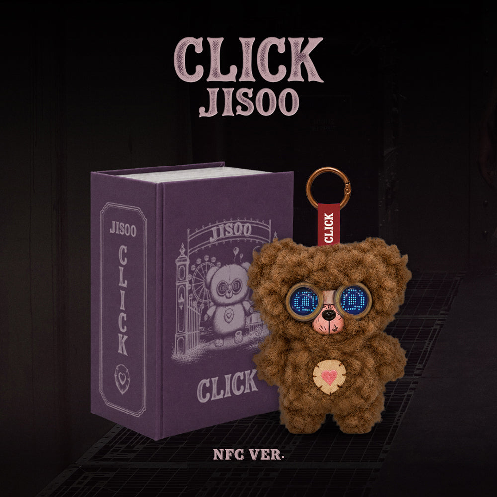 BLACKPINK JISOO - CLICK SINGLE ALBUM YG SELECT GIFT CLICK BABY BEAR NFC VER