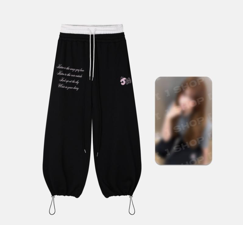 NMIXX - ARTIST LABEL : NMIXX EDITION JIWOO TRAINING PANTS - COKODIVE