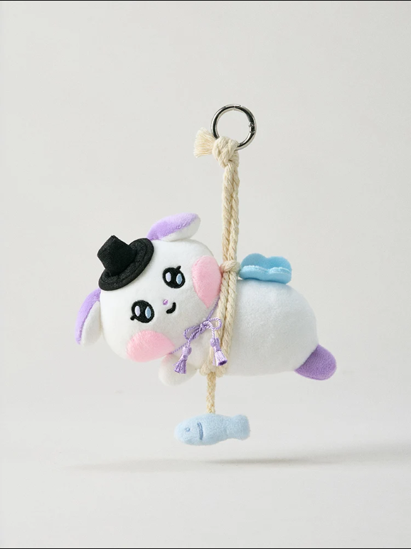 ATEEZ - MIGHTEEZ BOK-TEEZ LUCKY CHARM KEYRING - COKODIVE