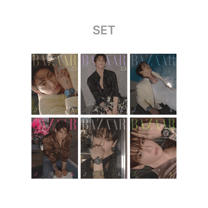 BTS JUNG KOOK - BAZAAR MAGAZINE 2026 JUNE ISSUE PACKAGE SET W - COKODIVE