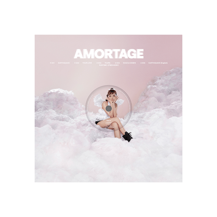 BLACKPINK JISOO - AMORTAGE MINI ALBUM VINYL PINK VER 826 - COKODIVE