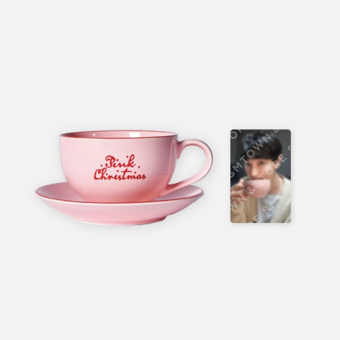 KANGTA - 2024 PINK CHRISTMAS CUP &amp; SAUCER SET - COKODIVE