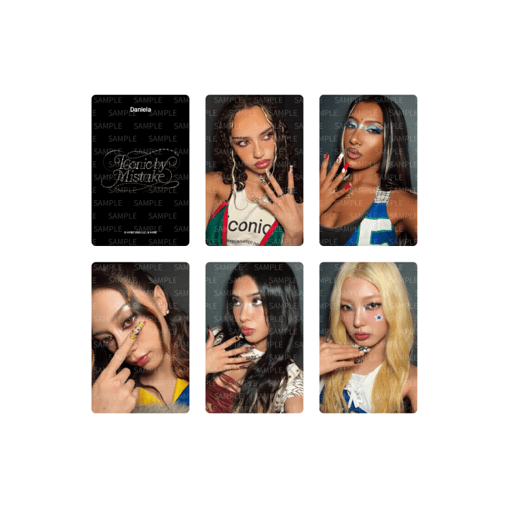KATSEYE - ICONIC BY MISTAKE OFFICIAL MD PHOTO CARD - COKODIVE
