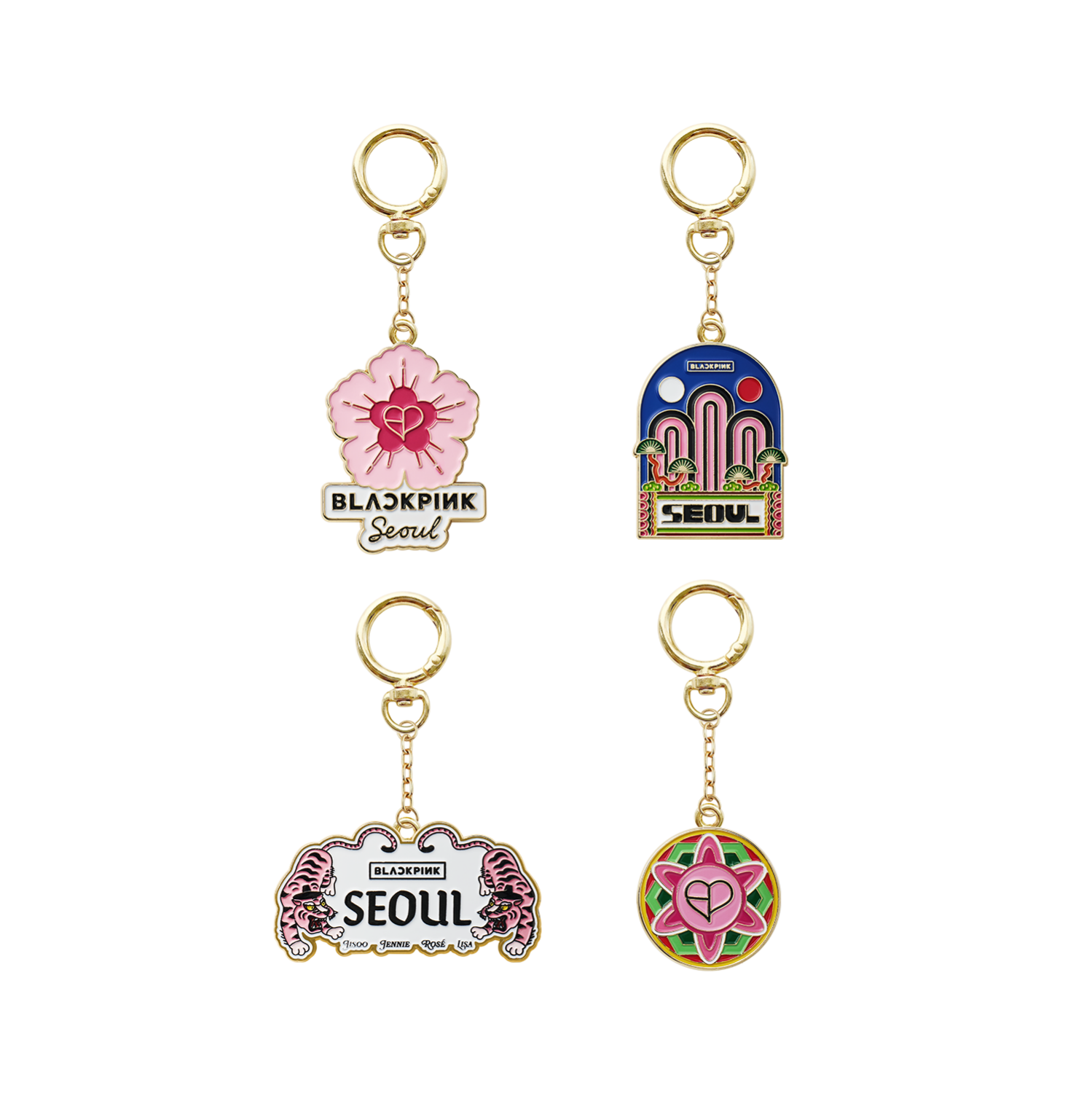 BLACKPINK - KOREA EDITION OFFICIAL MD KEYRING - COKODIVE