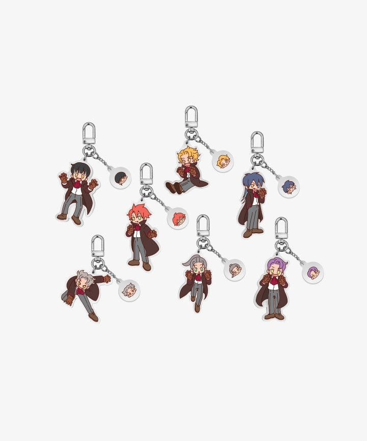 DARK MOON - OFFICIAL MD PICKET KEYRING - COKODIVE