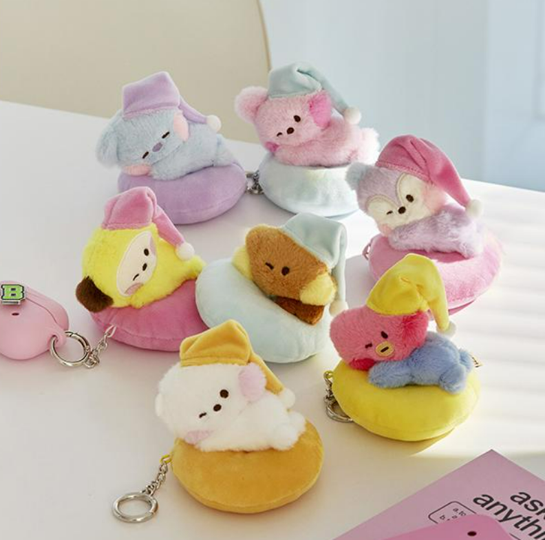 BT21 - MINI MININI CHILL BREAK DOLL KEYRING - COKODIVE