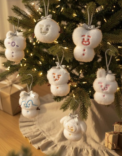 BT21 - SNOWMAN PLUSH KEYRING BT21 - SNOWMAN PLUSH KEYRING