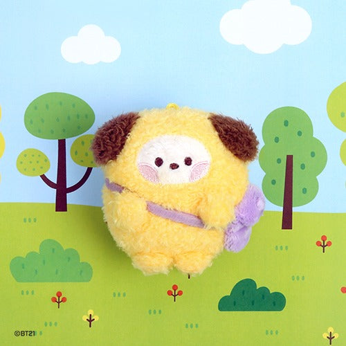BT21 - MININI PLUSH KEYRING PONPON ENJOY - COKODIVE