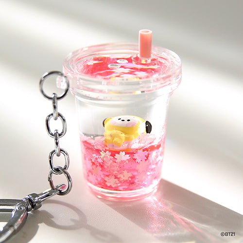 BT21 - CHERRY BLOSSOM MININI WATER KEYRING - COKODIVE