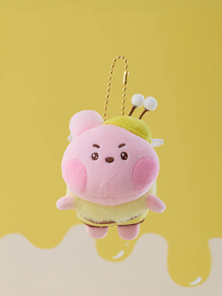 BT21 - MININI HONEYBEE PLUSH KEYRING - COKODIVE