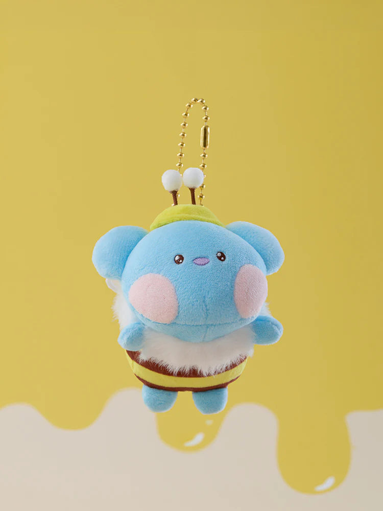 BT21 - MININI HONEYBEE PLUSH KEYRING - COKODIVE