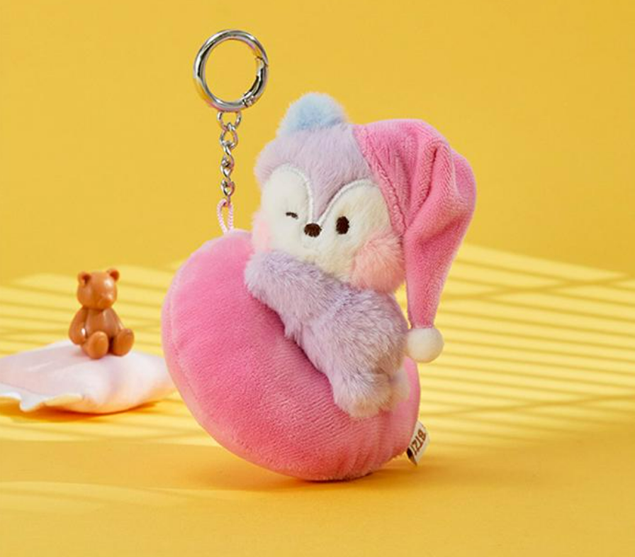 BT21 - MINI MININI CHILL BREAK DOLL KEYRING - COKODIVE
