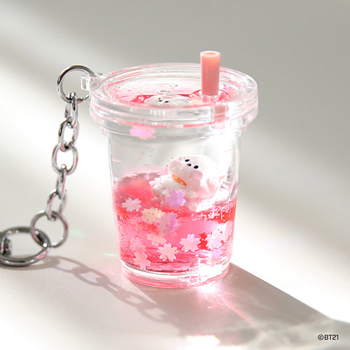 BT21 - CHERRY BLOSSOM MININI WATER KEYRING - COKODIVE