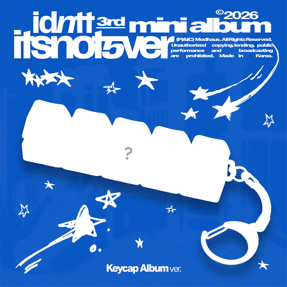 IDNTT - ITSNOTOVER 3RD MINI ALBUM KEYCAP ALBUM VER - COKODIVE