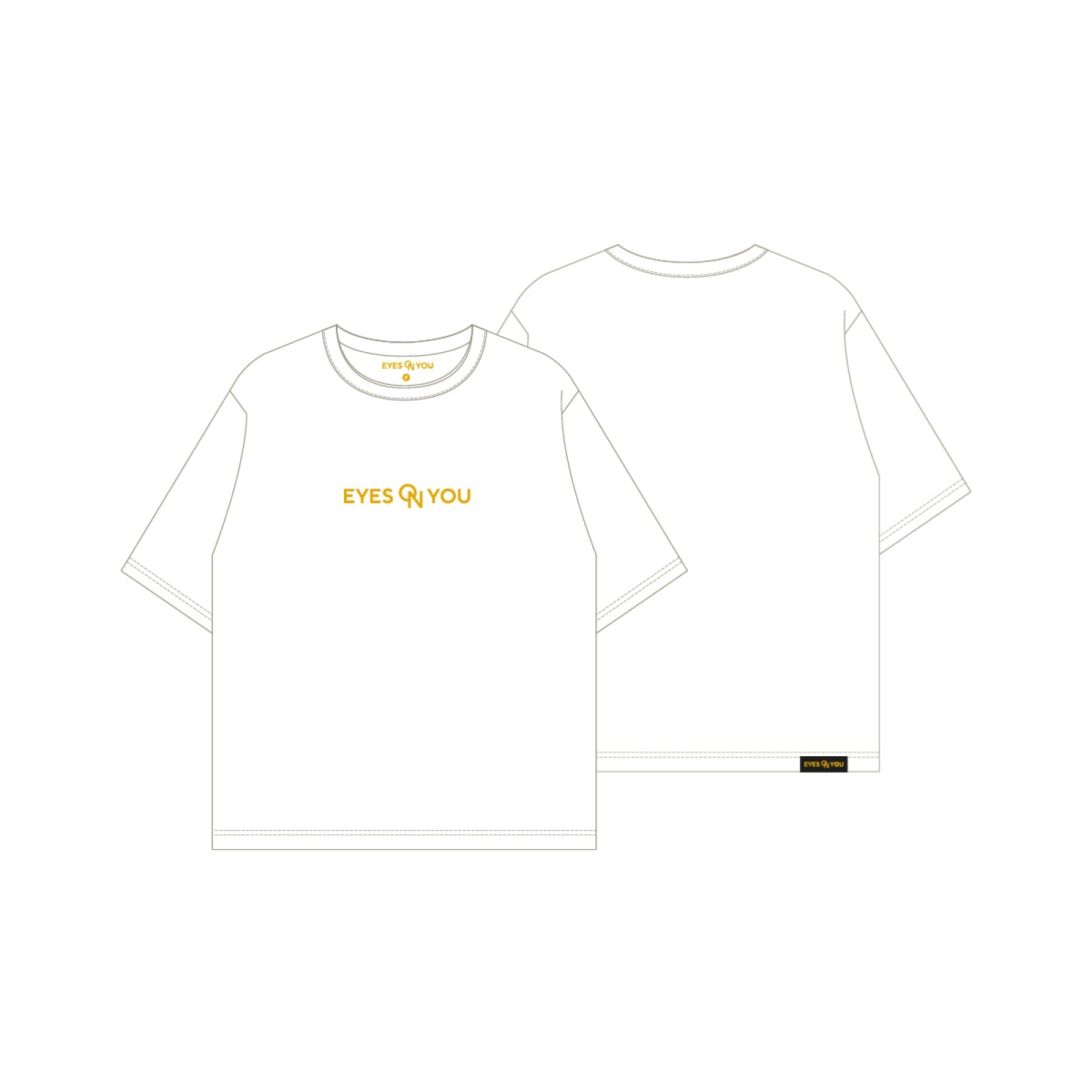 KIM SOO HYUN - EYES ON YOU ASIA TOUR OFFICIAL MD T-SHIRT TAIPEI - COKODIVE