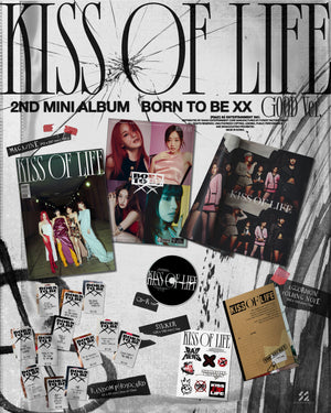 KISS OF LIFE - BORN TO BE XX 2ND MINI ALBUM COKODIVE PHOTO CARD GIFT VER. - COKODIVE