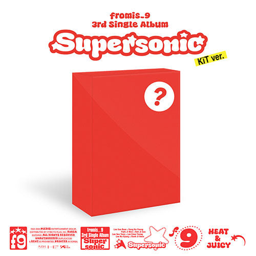 FROMIS_9 - SUPERSONIC 3RD SINGLE ALBUM KIT VER - COKODIVE