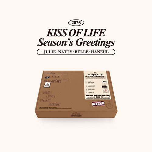 KISS OF LIFE - 2025 SEASON&#39;S GREETINGS - COKODIVE