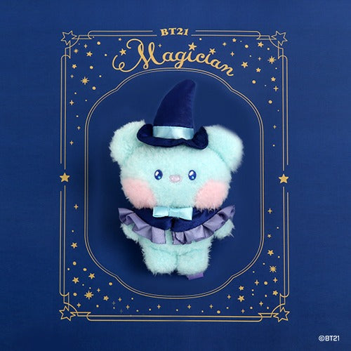 BT21 - MAGICIAN SMALL MININI PLUSH KEYRING - COKODIVE