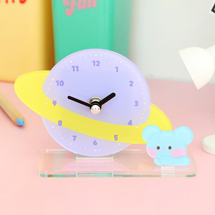 BT21 - MININI ACRYLIC STAND CLOCK