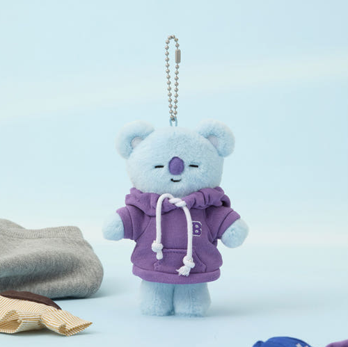 BT21 - PETIT CLOSET PLUSH DOLL KEYRING - COKODIVE