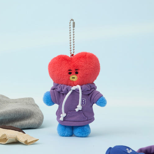 BT21 - PETIT CLOSET PLUSH DOLL KEYRING - COKODIVE