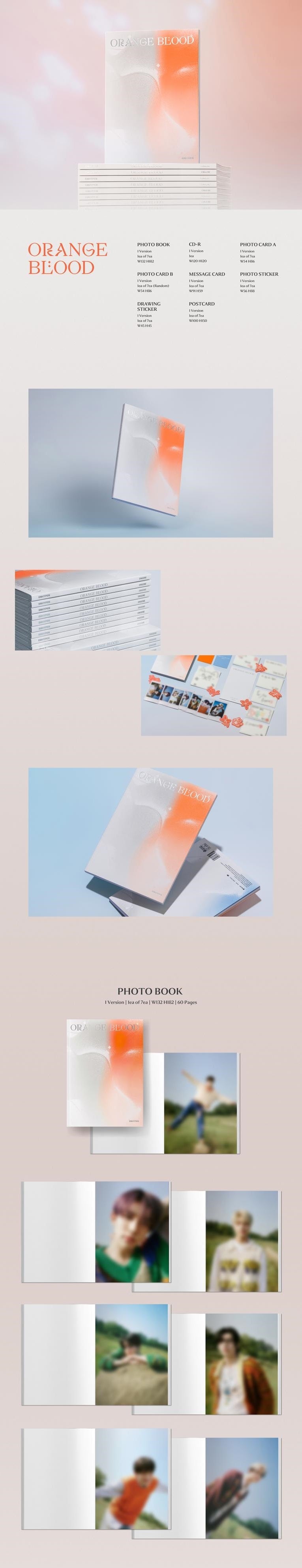 ENHYPEN - ORANGE BLOOD 5TH MINI ALBUM LUCKY DRAW EVENT - COKODIVE