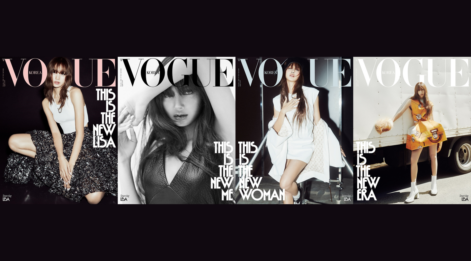 BLACK PINK LISA - VOGUE 2024 OCTOBER ISSUE SET - COKODIVE